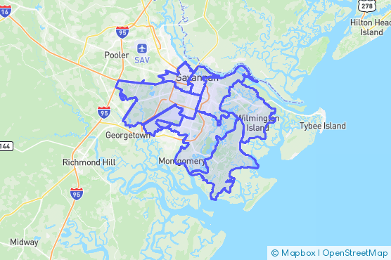 Service Area Map