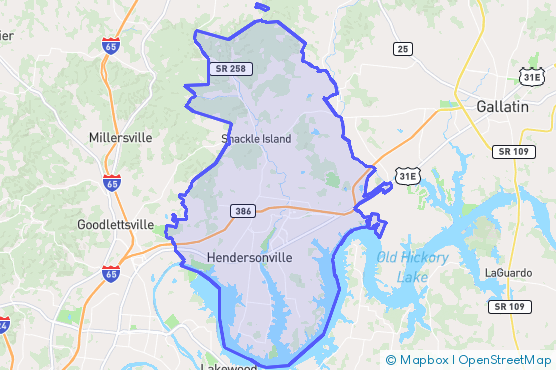 Service Area Map