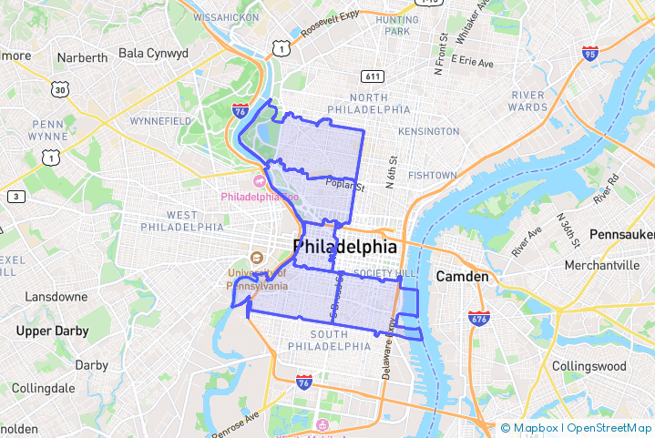 Service Area Map