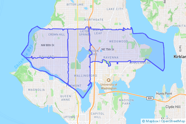 Service Area Map
