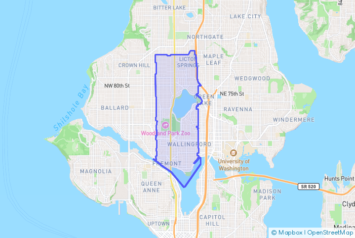 Service Area Map