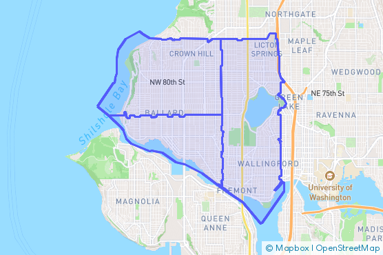 Service Area Map