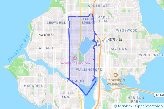 Service Area Map