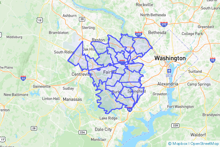 Service Area Map