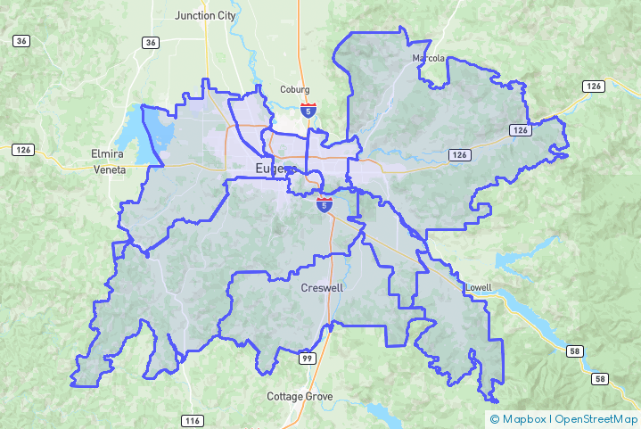 Service Area Map