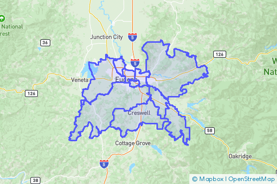 Service Area Map