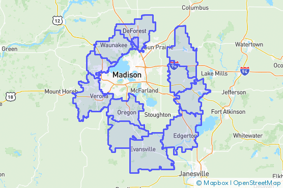 Service Area Map