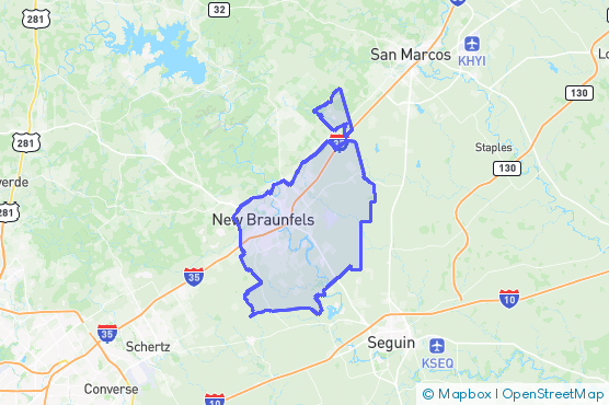 Service Area Map