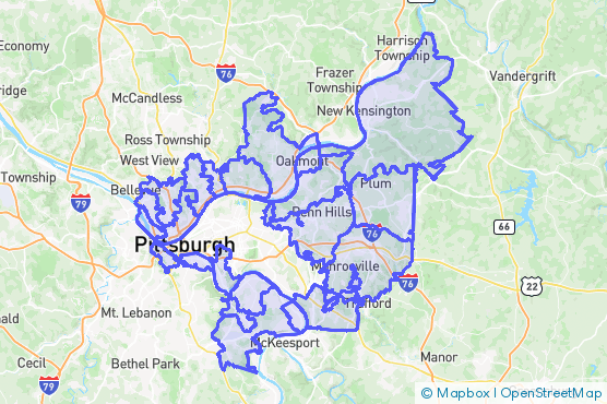 Service Area Map