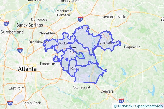 Service Area Map