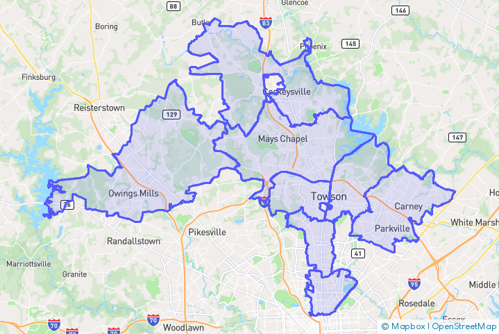 Service Area Map