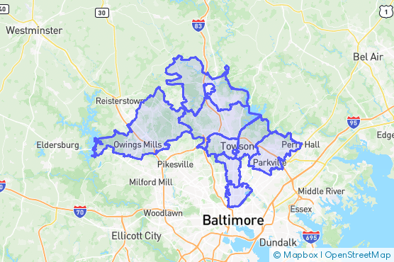 Service Area Map