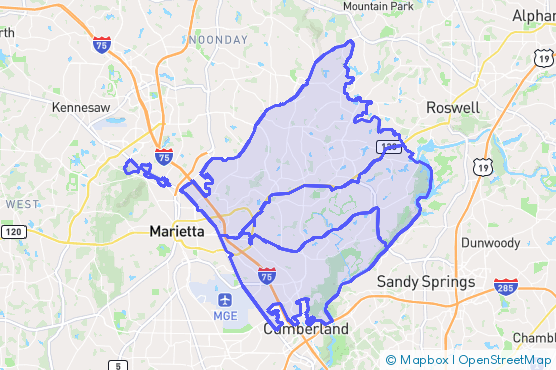 Service Area Map
