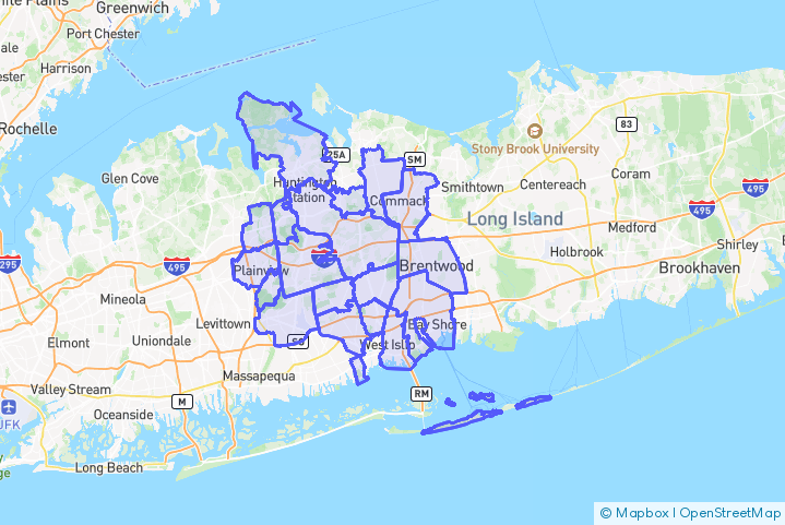 Service Area Map