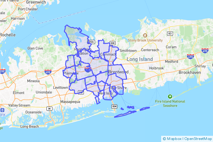 Service Area Map