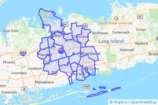 Service Area Map