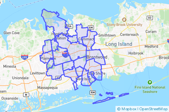 Service Area Map