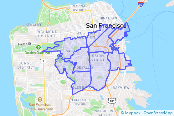 Service Area Map