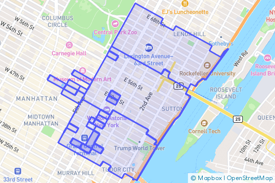 Service Area Map