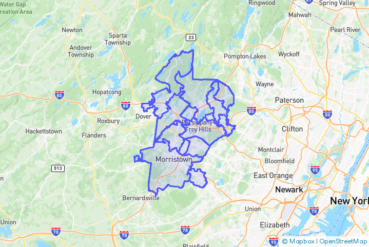 Service Area Map