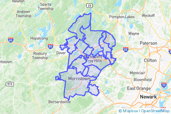 Service Area Map