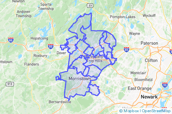 Service Area Map