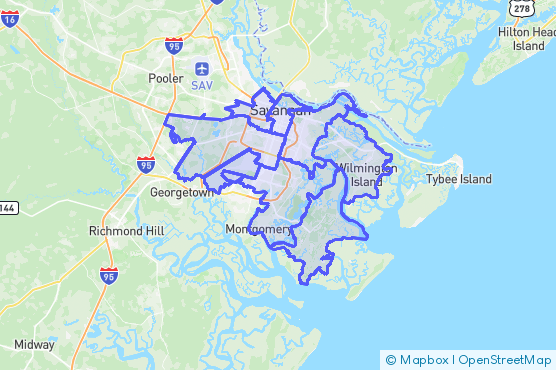 Service Area Map