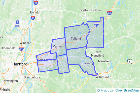 Service Area Map