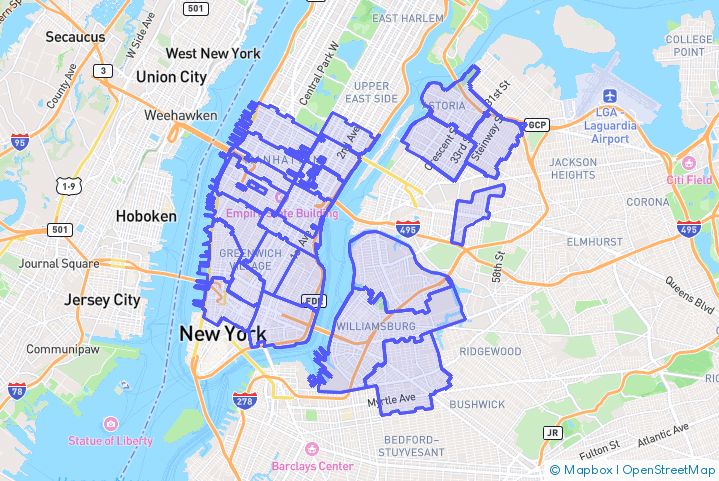 Service Area Map