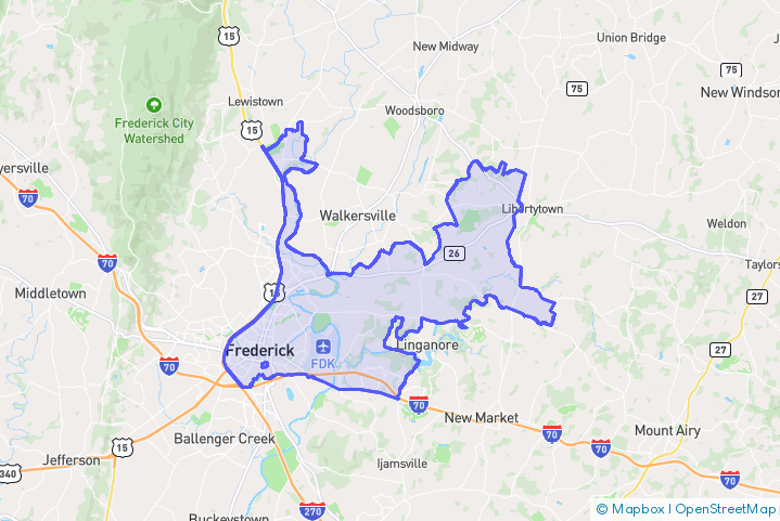 Service Area Map
