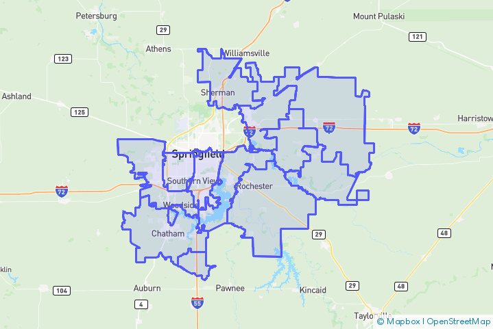 Service Area Map