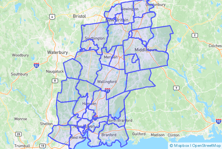 Service Area Map