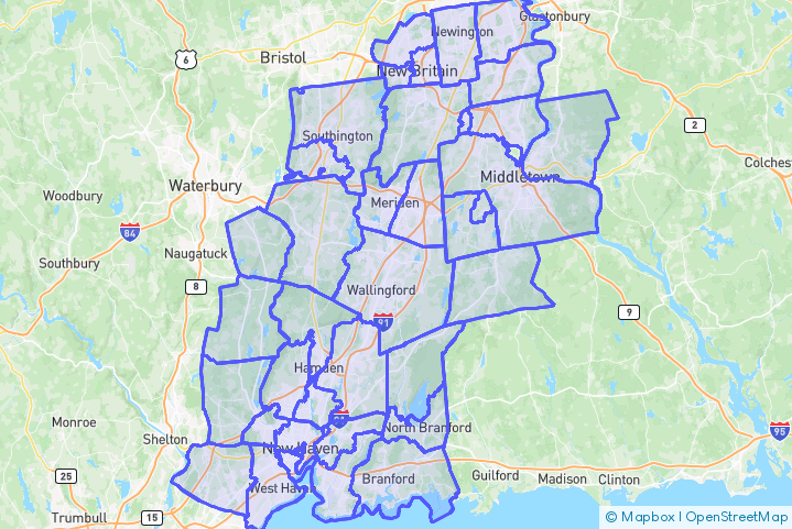 Service Area Map