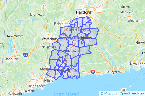 Service Area Map