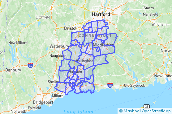 Service Area Map