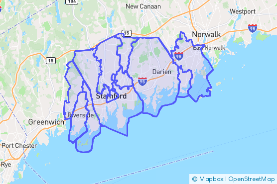 Service Area Map