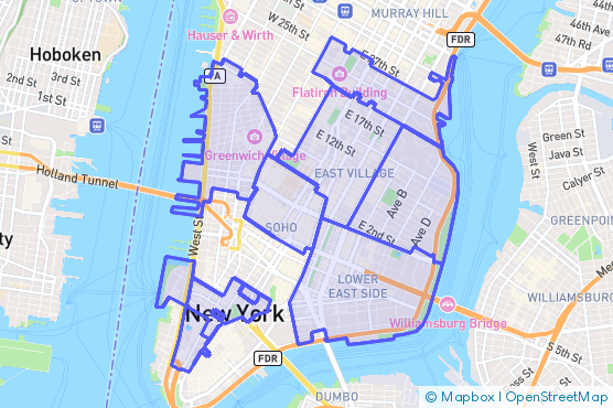 Service Area Map