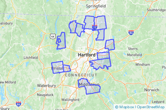 Service Area Map
