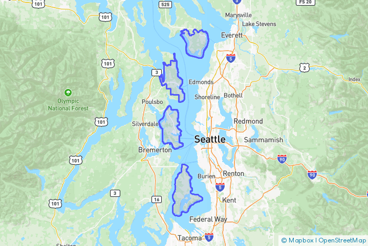 Service Area Map