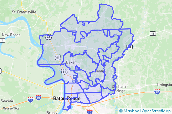 Service Area Map