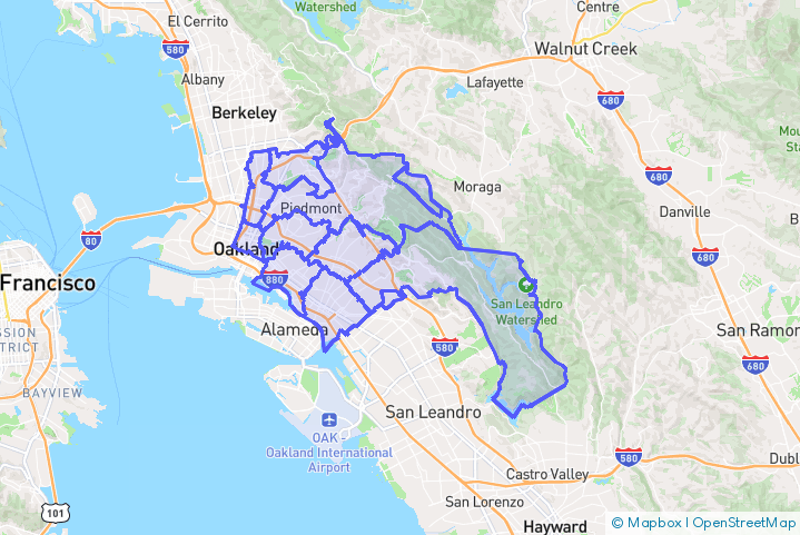 Service Area Map