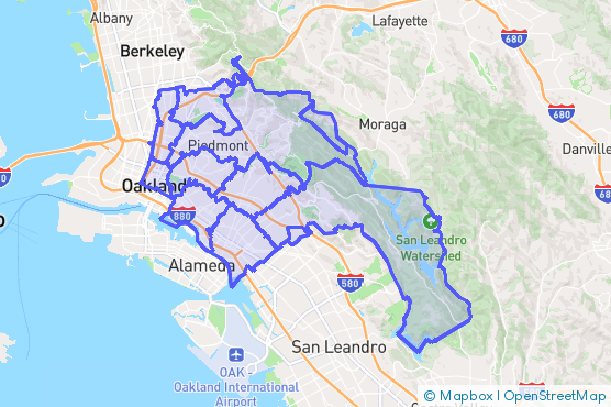 Service Area Map
