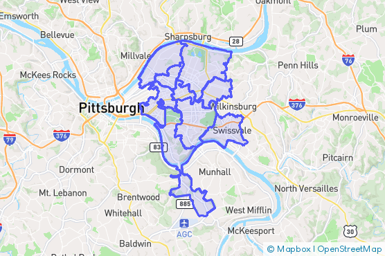 Service Area Map
