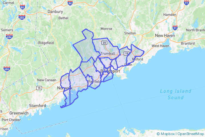 Service Area Map