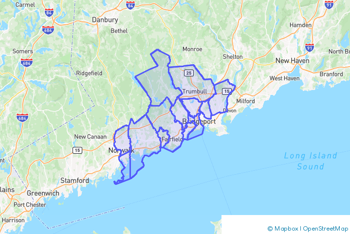 Service Area Map