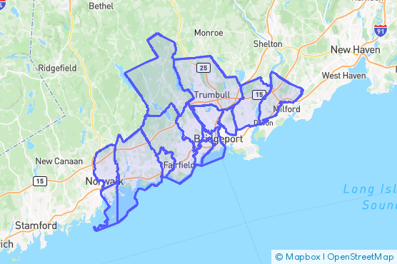 Service Area Map