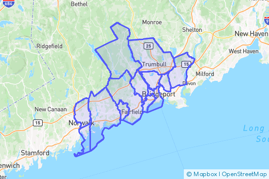 Service Area Map