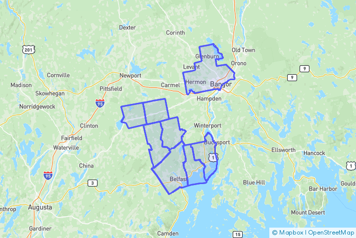 Service Area Map