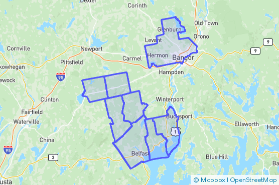 Service Area Map