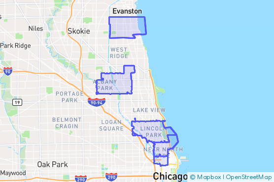 Service Area Map